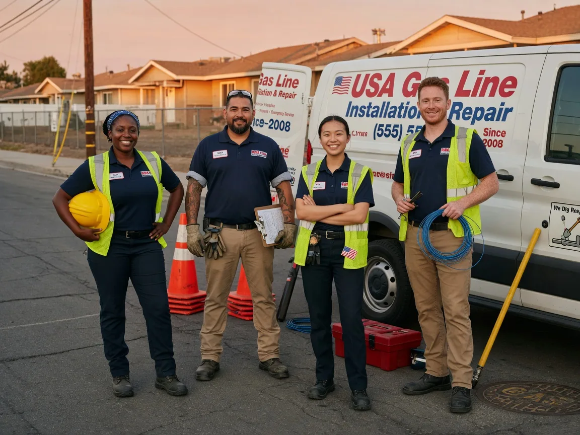 Gas Line Installation company in Downey, CA